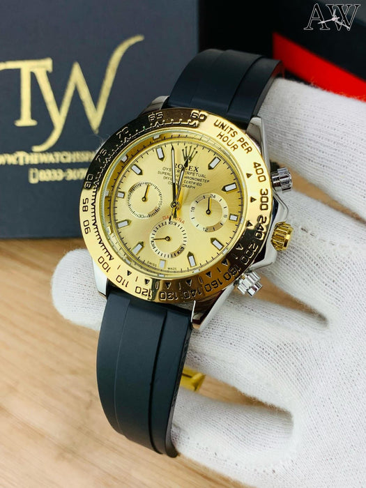 rolex daytona all chronograph working