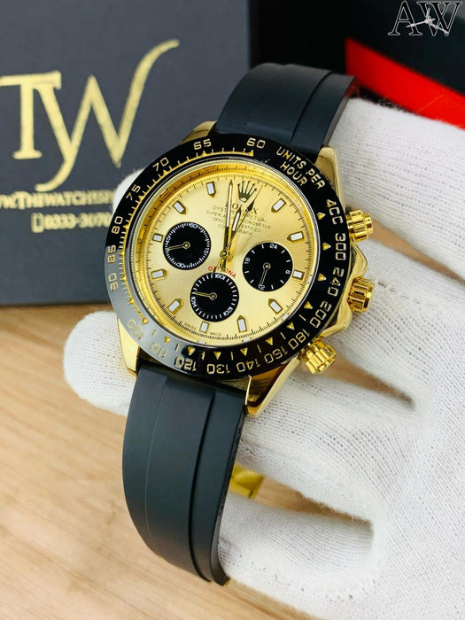 rolex daytona all chronograph working