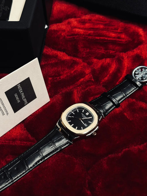 Patek Philippe Nautilus – Leather Strap with Master Lock