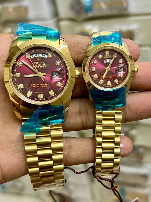 Rolex Day N Date aaa (Couple set)